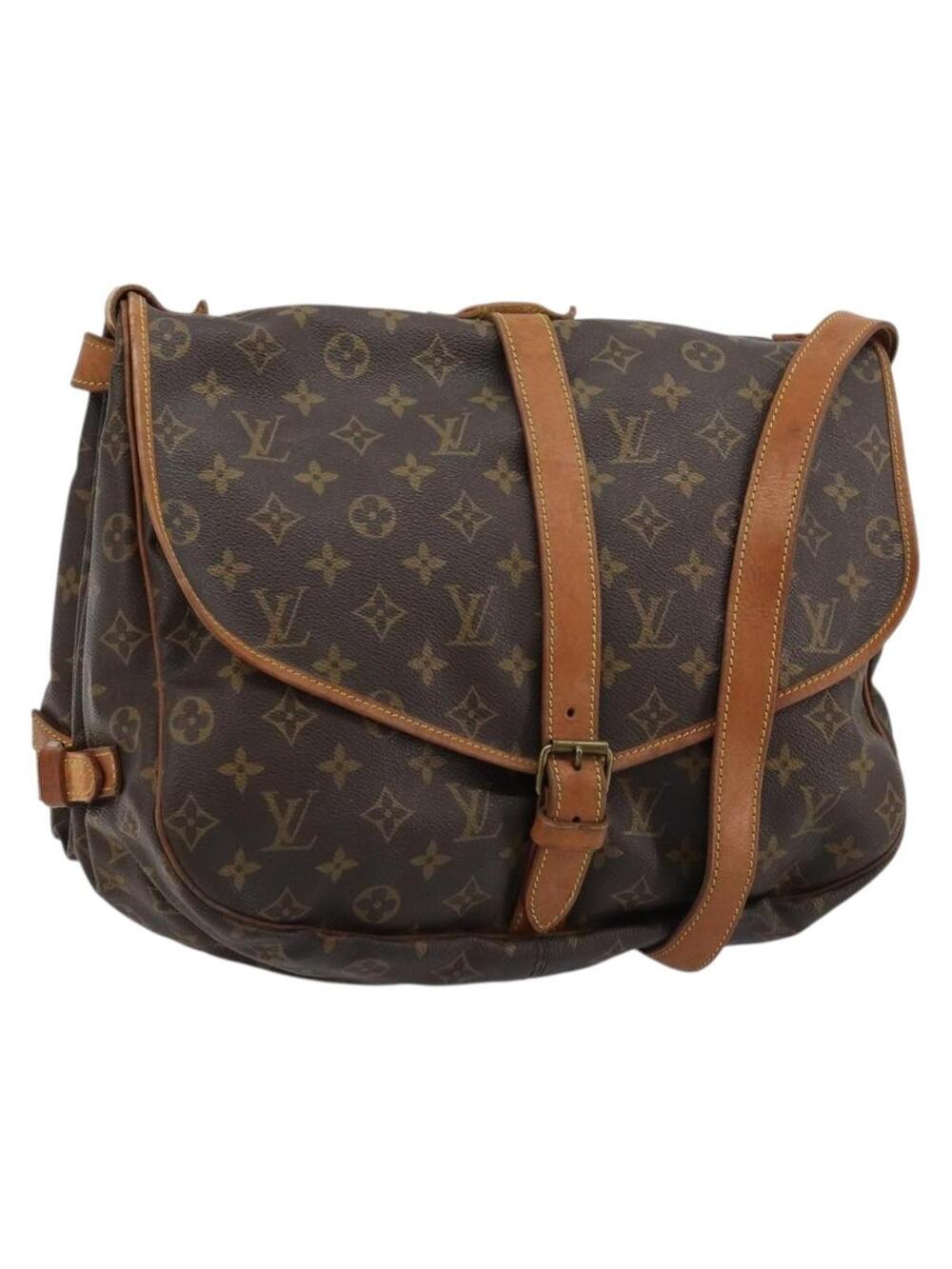 Louis Vuitton Saumur Handbag Canvas 35 #333993L76B